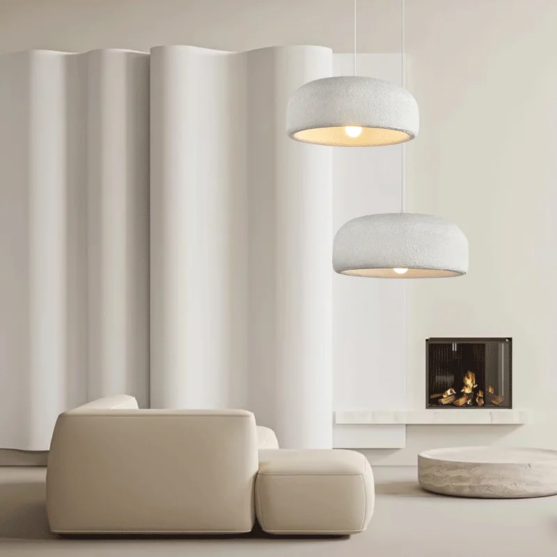 

Art Led Chandelier Pendant Lamp Light Room Decor Japanese Style Wabi Sabi Restaurant Homestay Bar Modern Minimalist Nordic