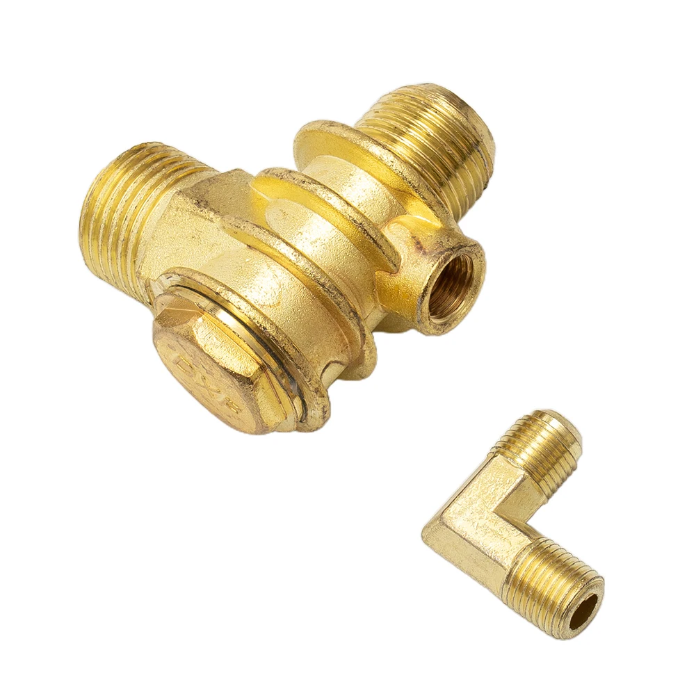 

Durable High quality Useful Check Valve Tools Workshop 20*19*10mm Air Compressors Brass Male-Threaded Replacement