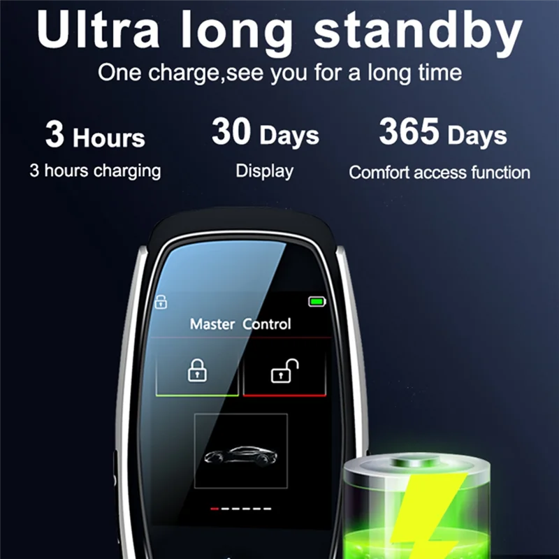 Универсальный дистанционный OBD вход без ключа умный ЖК-ключ для