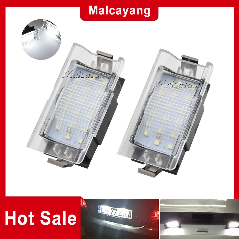 

For BMW 5 Series E34 Touring (Station-Wagon) 1987-1992 1993 1994 1995 1996 2PCS LED Car License Plate Light Accessories