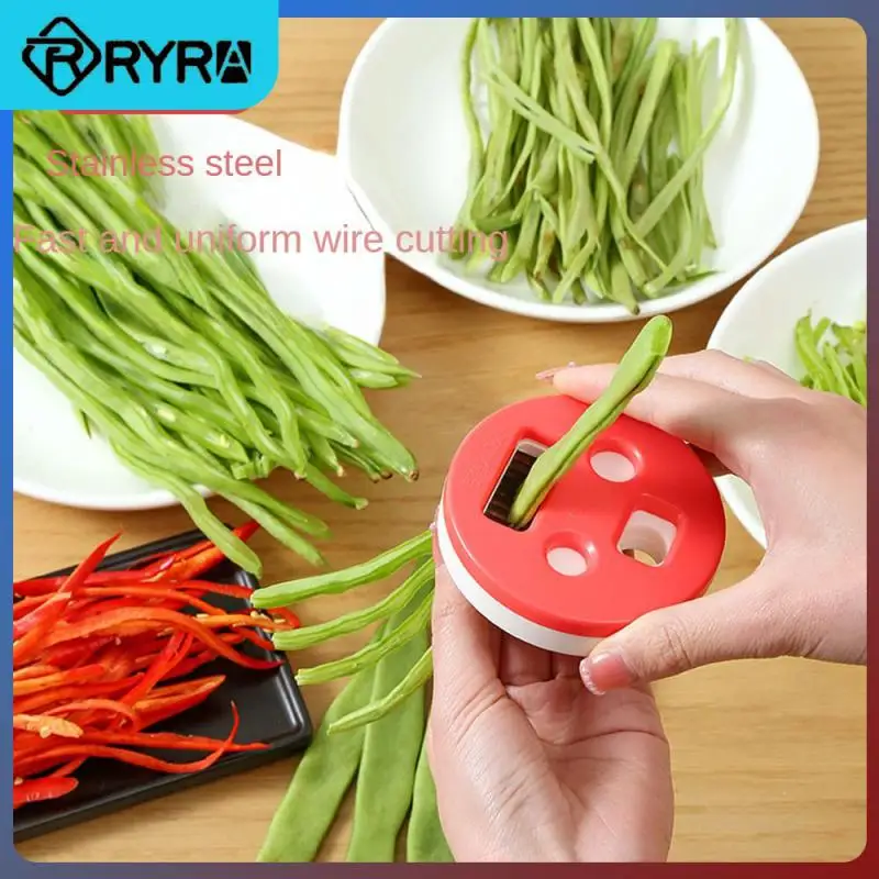 

Slicer Green Bean Crerative Shredder Cut Fruit Vegetable Bean Shredder Artifact Remover Cooking Tool Bean Shredder Kitchen