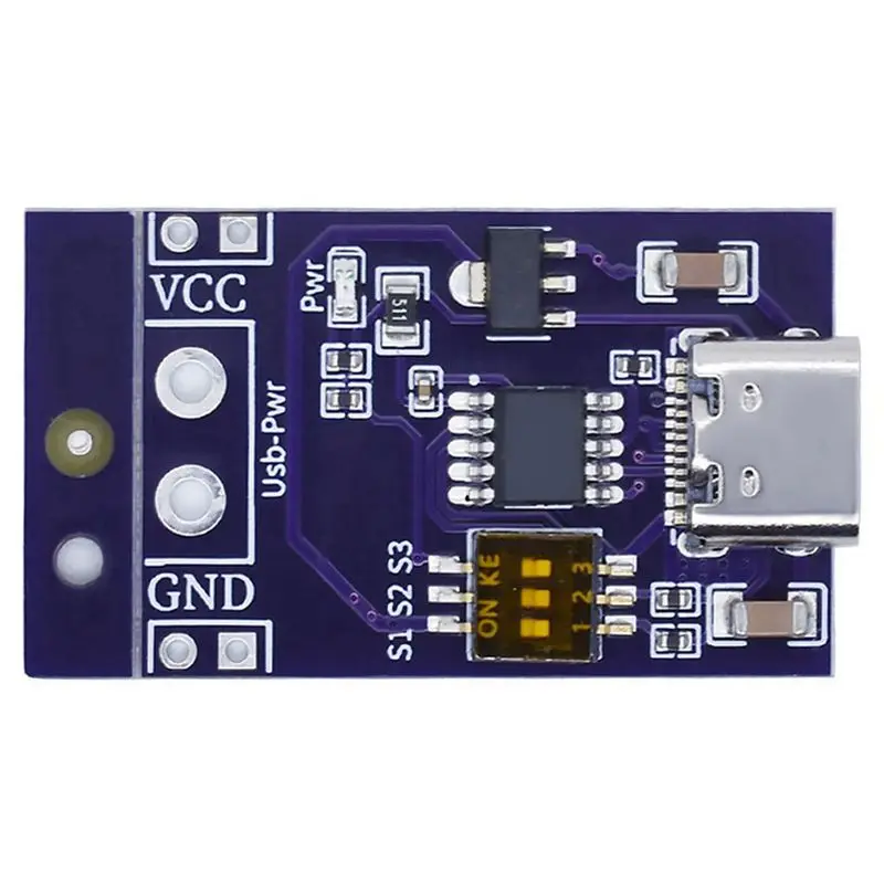 Фото Высококачественный модуль-детектор USB-PD (5X Type-C QC AFC PD2.0 PD3.0) для обнаружения мошеннических схем и изменения питания ноутбуков №3
