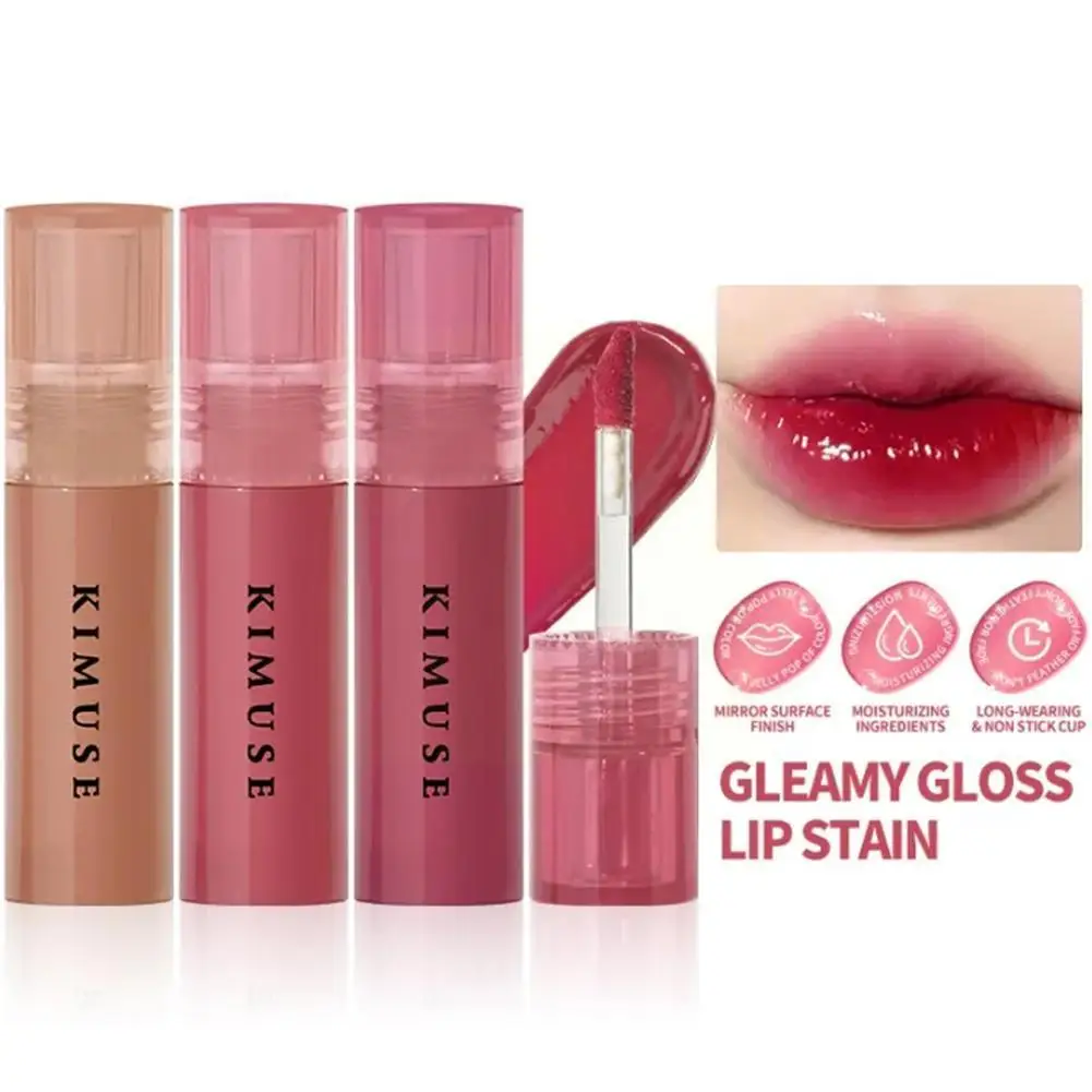 

Lasting Moisturizing Mirror Lip Glaze Watery Lip Gloss Lipstick Transparent Beauty Waterproof Lip Liquid Jelly Makeup Cosme E8w0