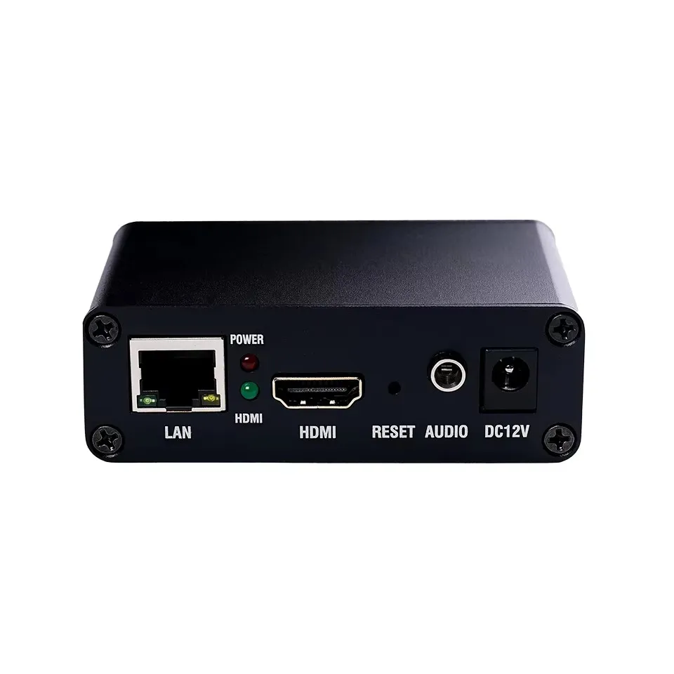 Фото ONVIF Мини-кодер для потоковой передачи видео IPTV HD, совместимый с HDMI, H265, H264, Wowza, Facebook, Youtube, SRT, HLS, RTSP, UDP, RTMP, HTTP, OBS, VMIX №4