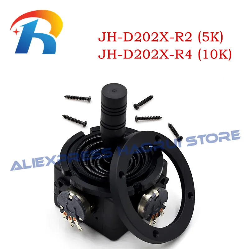 

Потенциометр для электрического джойстика JH-D202X-R2/R4 5K 10K, 2-осевой 2D монитор, управляемый переключатель джойстика
