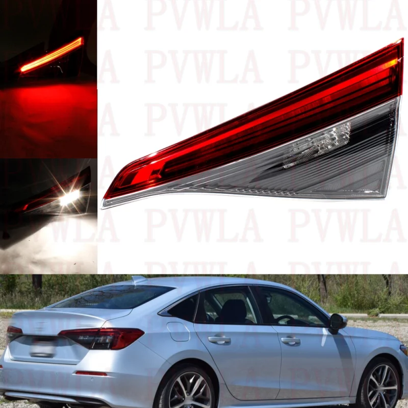 

Right Inner Side Tail Rear Lamp Light With Bulbs 34150-T20-A01 For Honda Civic Sedan 2022 2023