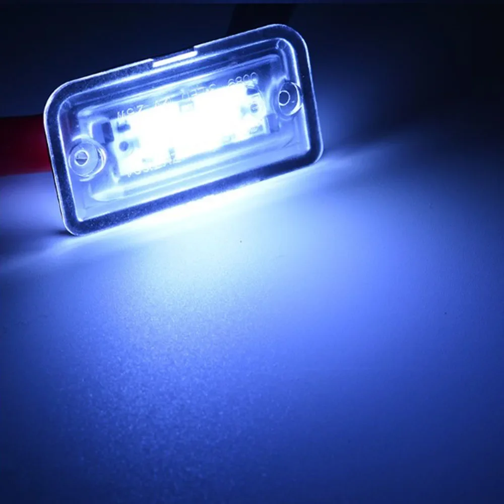 2 шт. автомобильные лампы для номерного знака Mercedes-Benz C W203 CLK W209 SL R230