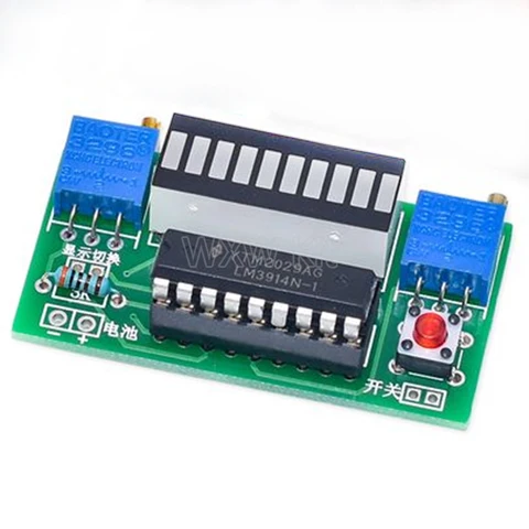 LM3914 10-сегментный индикатор емкости батареи