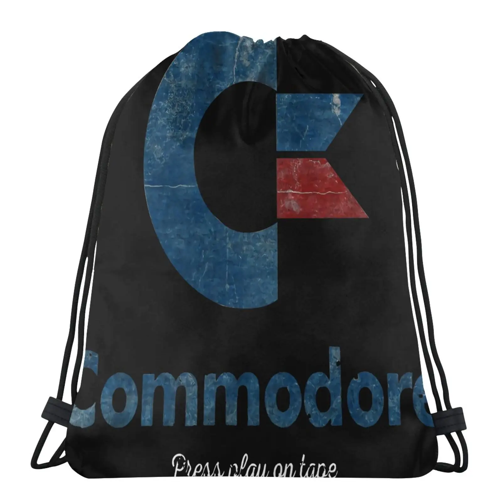 

Commodore Antichizzato Press Play On Bag Customizable Logo Bag Cord Bag Women Backpack Backpack Bag Suitcases Bag Women's Bags