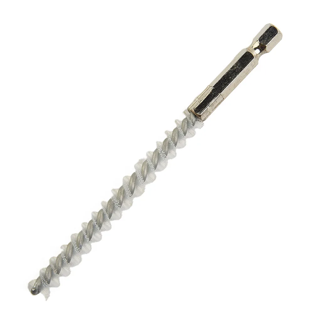 

Wire Brush Tube Drill Brush 8-19mm Hex Bar Hex Bar Nylon Wire Nylon Brush Polished Deburring Washing Polishing Tool