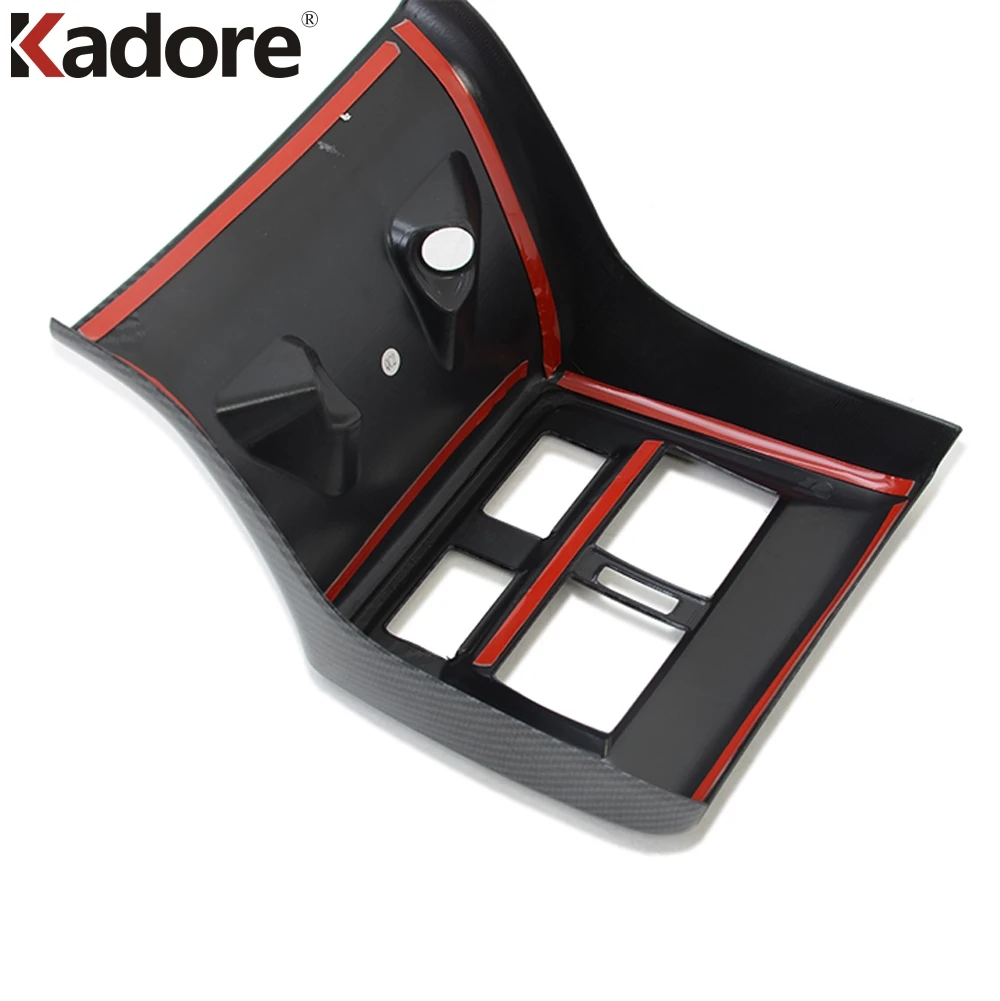 Для Toyota Avalon 2019 2020 2021 2022 2023 углеродный Автомобильный задний воздуховод крышка