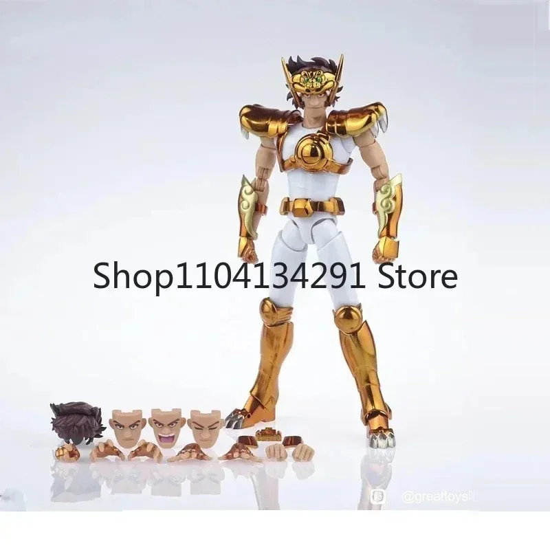 Фото Оригинальная фигурка GT Saint Seiya Cloth EX Wolf/Lupus Natchi Brass Saint, модель, подарок на день рождения, коллекционная игрушка №5
