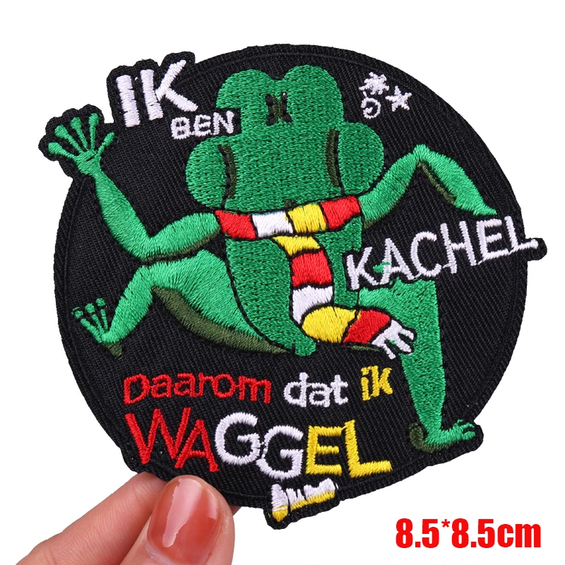Oeteldonk эмблема вышивка нашивки для одежды DIY Нидерланды карнавальная нашивка