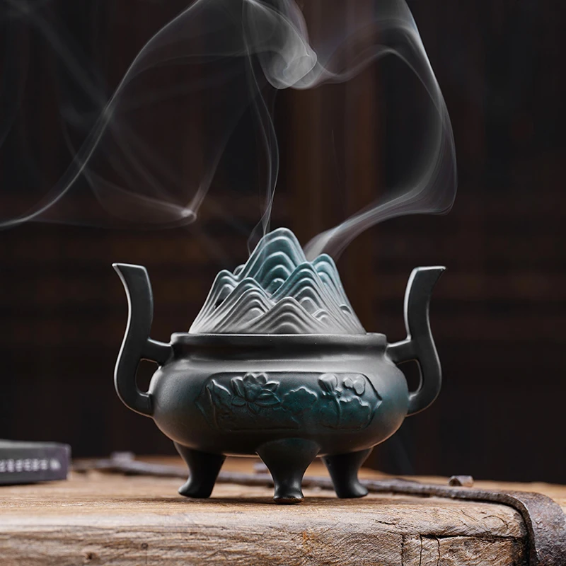 

Incense Burner Zen Decoration Aroma Diffuser Ramadan Decoration 2022 Stove Incensario Portatil Home Office Accessories Scentsy