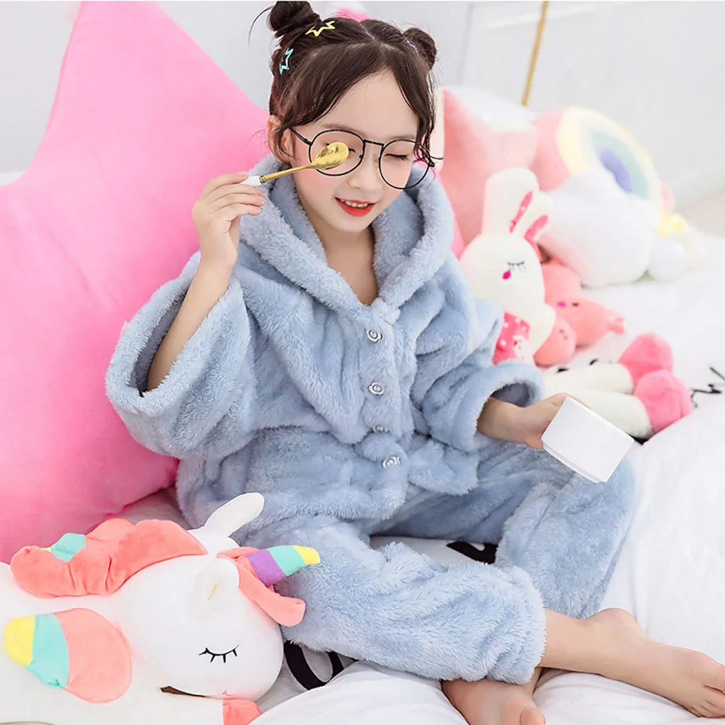 

Пуховик с капюшоном для девочек и малышей, зимнее пальто с искусственными ушками для девочек, куртка, топы, штаны, теплая верхняя одежда