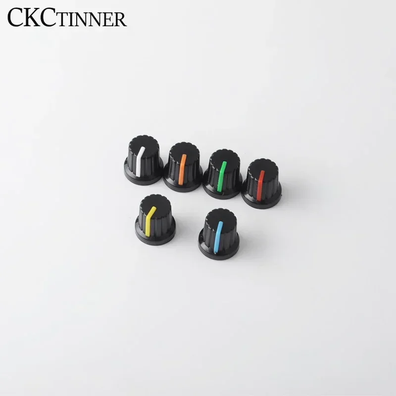 

Пластиковые ручки потенциометров 6 мм, набор из 2 штук