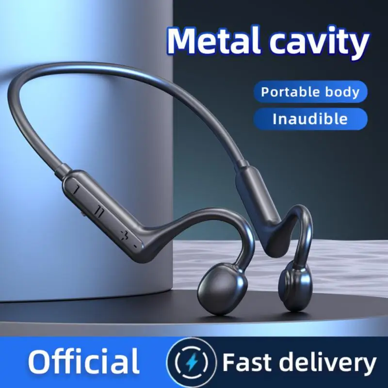 

Waterproof Wireless TWS Headset KS15 True Bone Conduction Bluetooth Headphone Ear-hook Stereo Neck Sports Earphone With Mic
