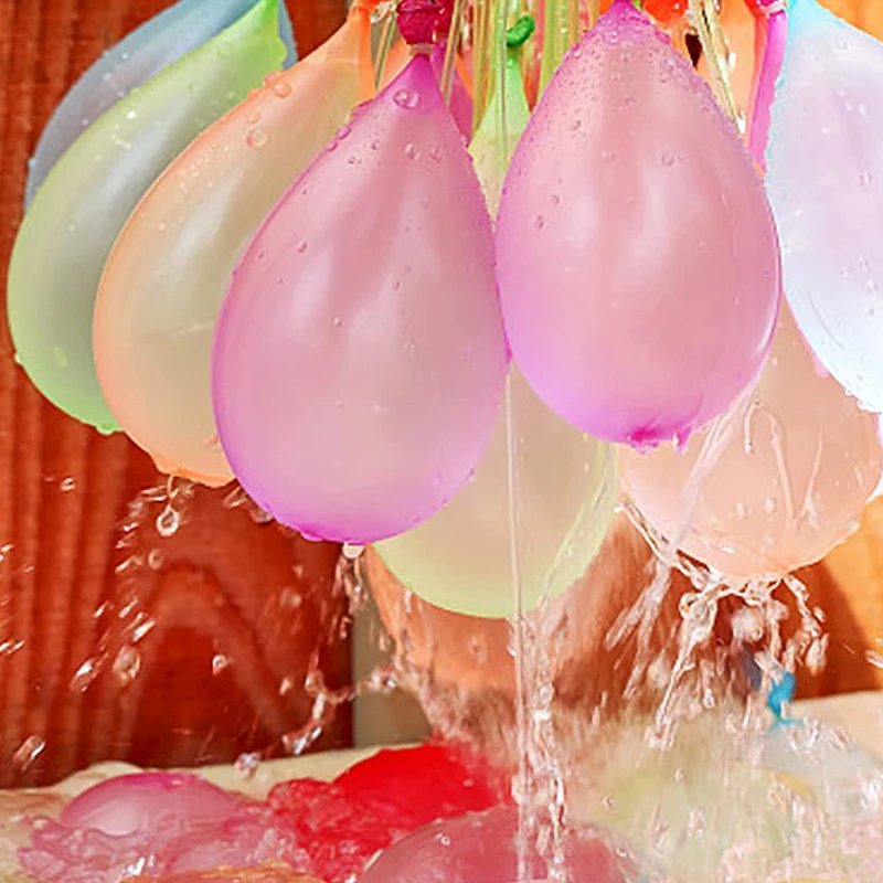 

111pcs Water Bomb Balls Children Water Balloons Bomb Outdoor Beach Sand Toy Party Toys Play With Pool Balloon Kids Swimming Game