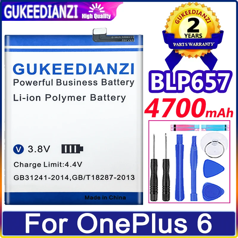

Bateria BLP657 BLP 657 Battery For OnePlus 6 OnePlus 1 + 6 for One Plus 6 6T/7 7 Pro 7T 8 1+8 A8000 8 Pro One Plus 8pro Battery