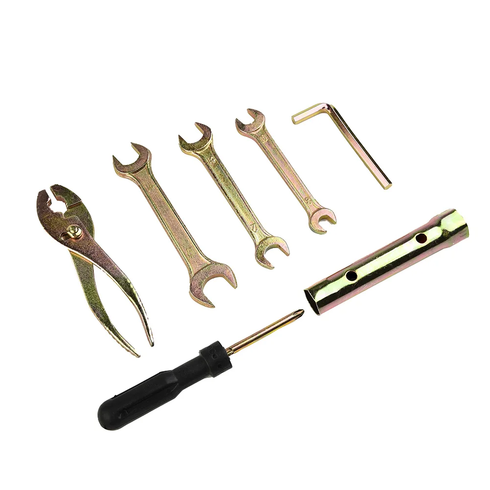 

Set With storage bag New Practical Spanner Accessories Motorcycle Parts Repair Durable Universal Kit Spark plug