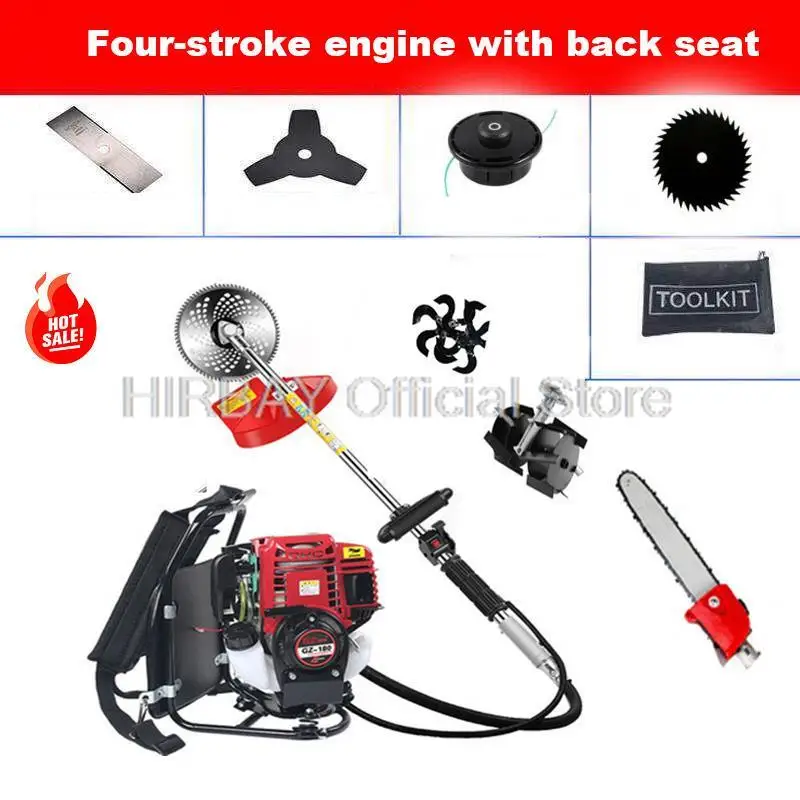 Газонокосилка бензиновые культиваторы газонокосилка 4-тактный двигатель для