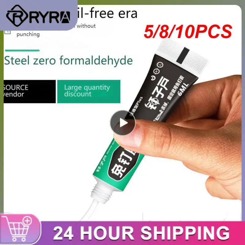 

5/8/10PCS High And Low Temperature Multipurpose Bathroom Hardware Glass Glue Anti-mildew Waterproof Home Hardware Repair Tools
