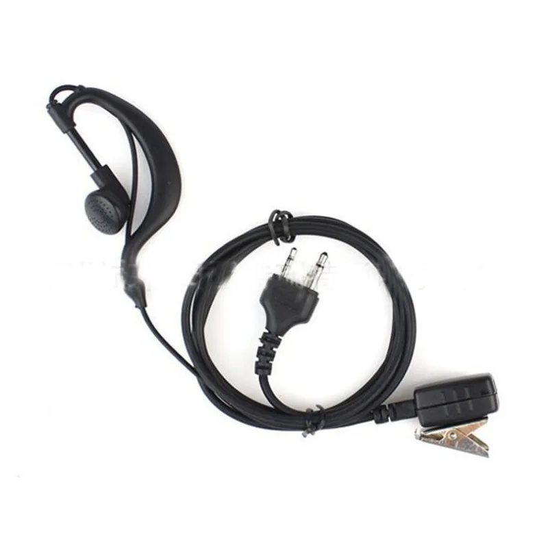 Ear Hook G Shape Earphone PTT Mic Microphone Speaker for Midland G6 G7 G8 G9 G10 GXT550 GXT650 GXT1000VP4 GXT1050 LXT380 Radio