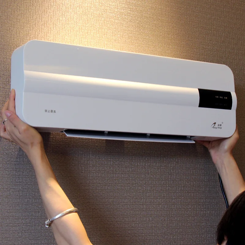 

Wall-mounted Electric Air Heater Fan Wall Hanging Warm Cool Wind Blower Warmer Room Ceramic Thermal Heating Stove Radiator