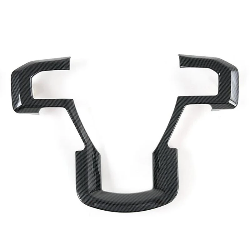 Для Ford F150 2015-2020 автомобильный чехол на руль из углеродного волокна декоративная