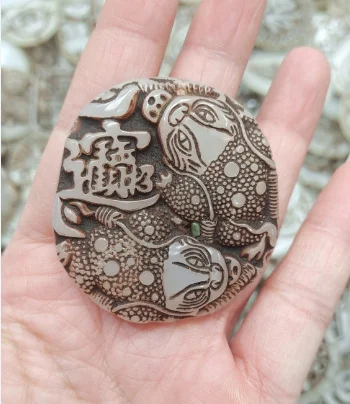 

Hot Selling Natural Hand-carve Antique Jade Necklace Pendant Fashion Jewelry Accessories Men Women Luck Gifts