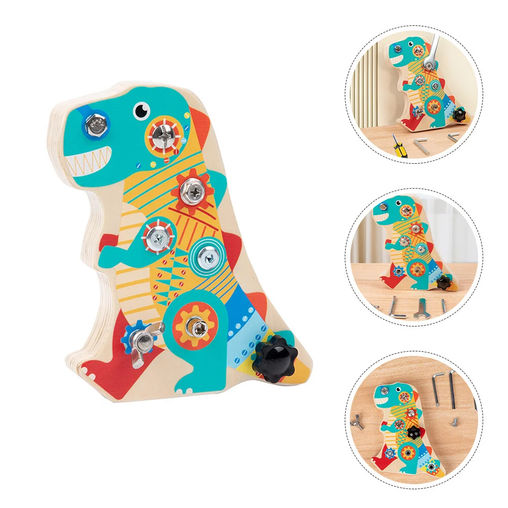 

Kids Busy Board Montessori Toys 3 Year Old Sensory Toddlers 3-4 Wooden Toy Children Taste Reusable Plaything