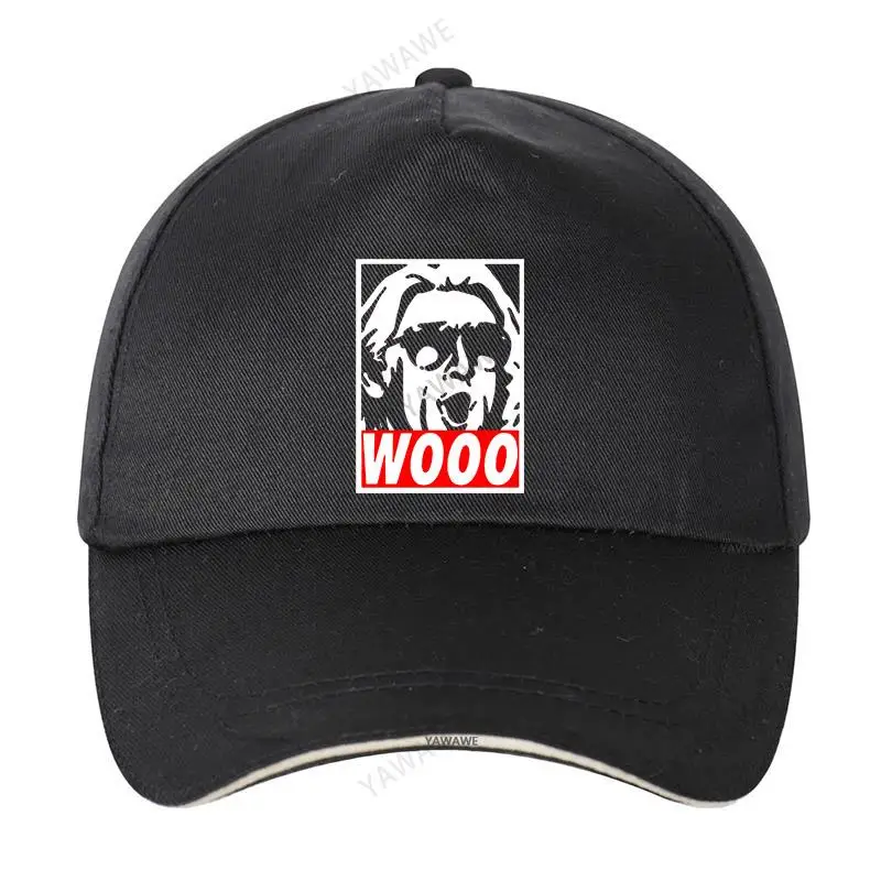 

Men Outdoor Snapback Hats Hipster Basic Dad hat Funny Wooo Ric Flair Funny Baseball cap for men yawawe brand Hip Hop Fishing Hat