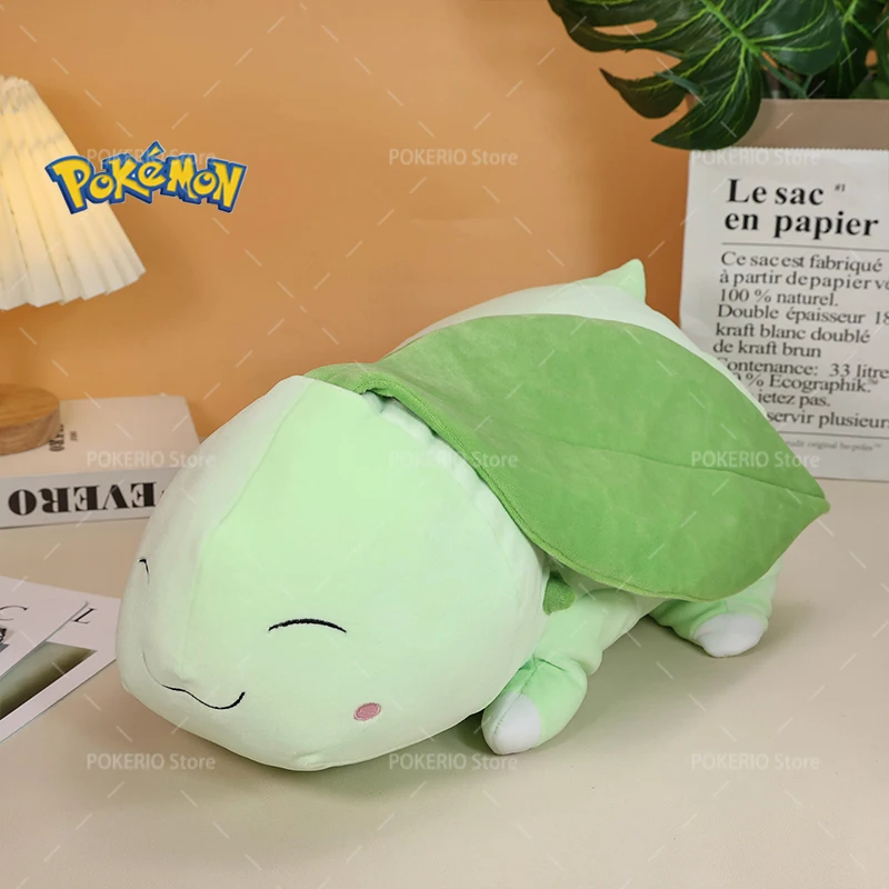 Фото Большой размер Pokemon плюшевая серия для сна Ho-Oh мягкая кукла мягкий снорлакс Umbreon Fuecoco Chikorita подушка Peluche игрушка Рождественский подарок №5