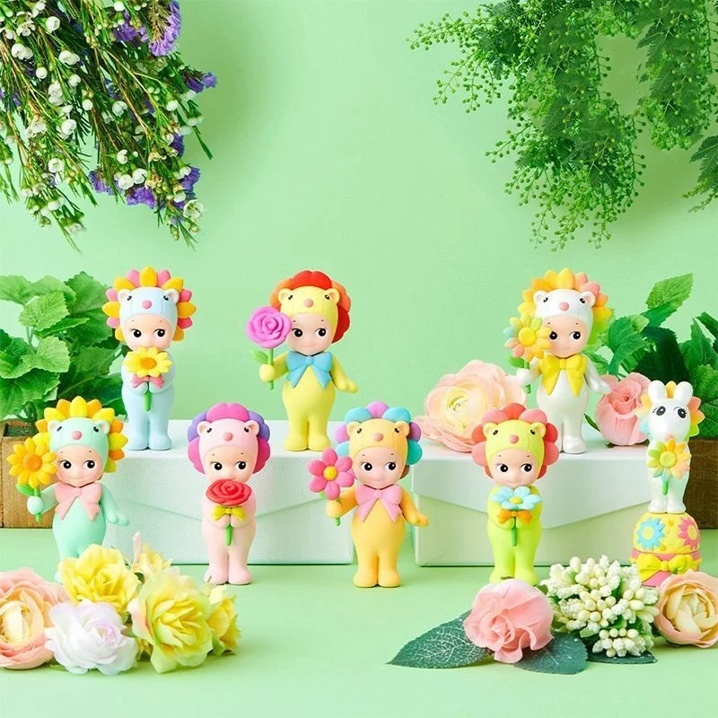 Sonny Angel Flower Series Аниме Детские игрушки Girls Candy House Серия Фигурки Модные