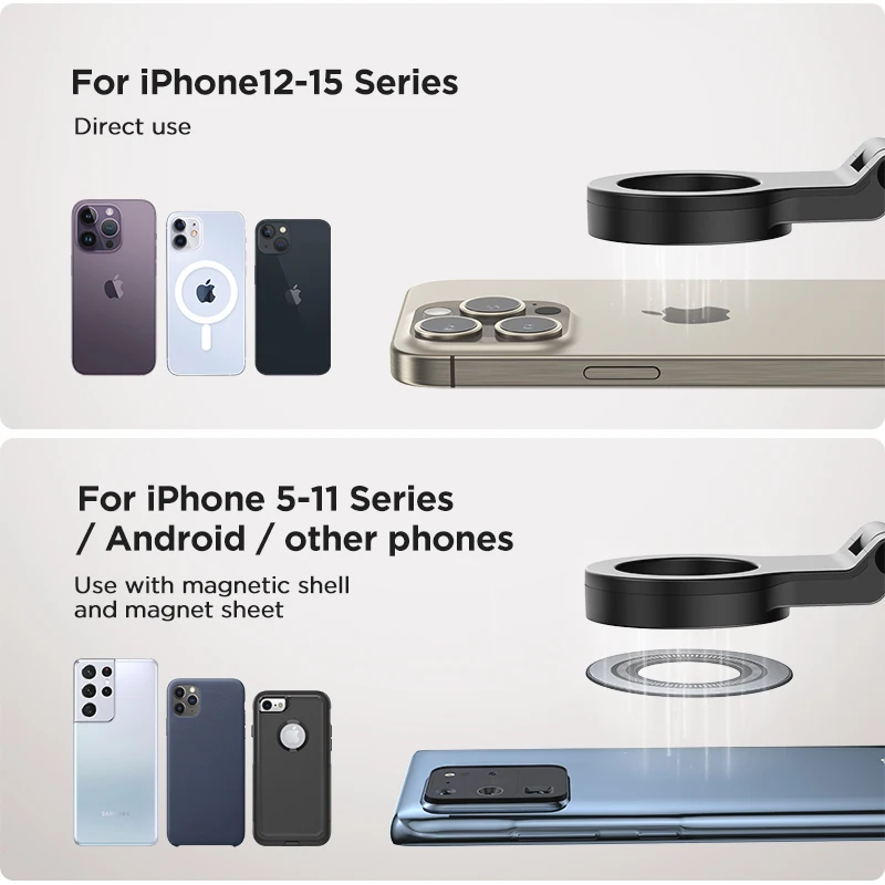 Магнитный держатель для телефона Joyroom гибкий с вращением на 360 ° путешествий