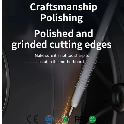 MECHANIC KH-001 Набор ножей для удаления клея с жестким диском Сложный баланс Жесткий мягкий клей для процессора Нож для быстрой разборки Лезвие