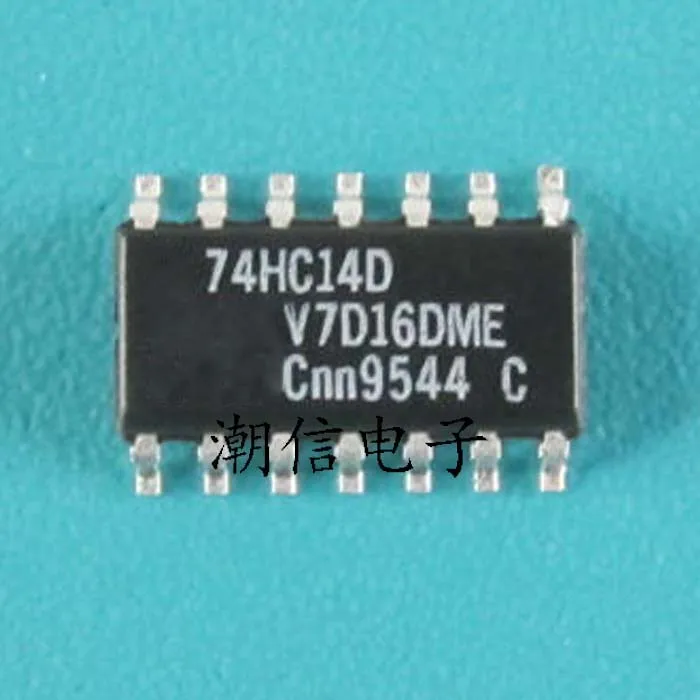 

50 шт./лот 74HC14D: 3,9 мм