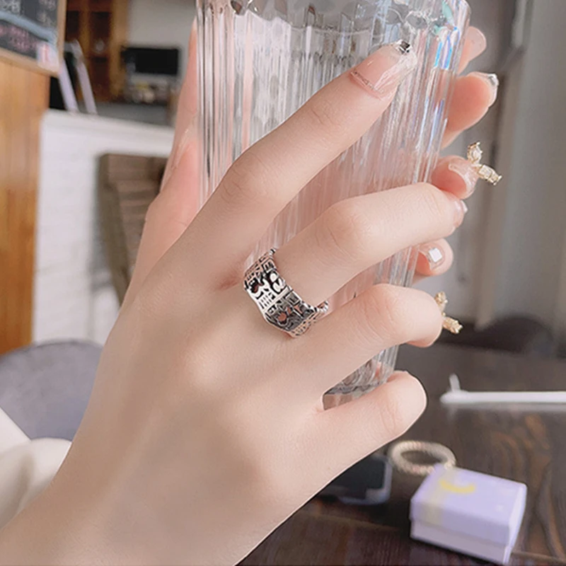 VOJEFEN оригинальное кольцо из стерлингового серебра 925 пробы в стиле ретро хорошее