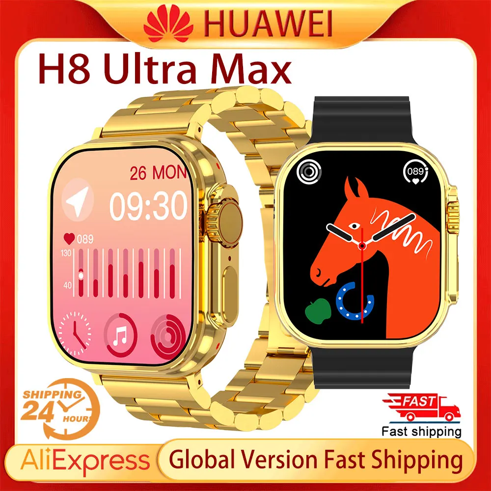 

Новинка 2023, Смарт-часы Huawei H8 Ultra Max, спортивные модные Смарт-часы с экраном Ultra HD Amoled, внешний диаметр 49 мм, мужские спортивные Смарт-часы серии 8 с диагональю 2,2 дюйма