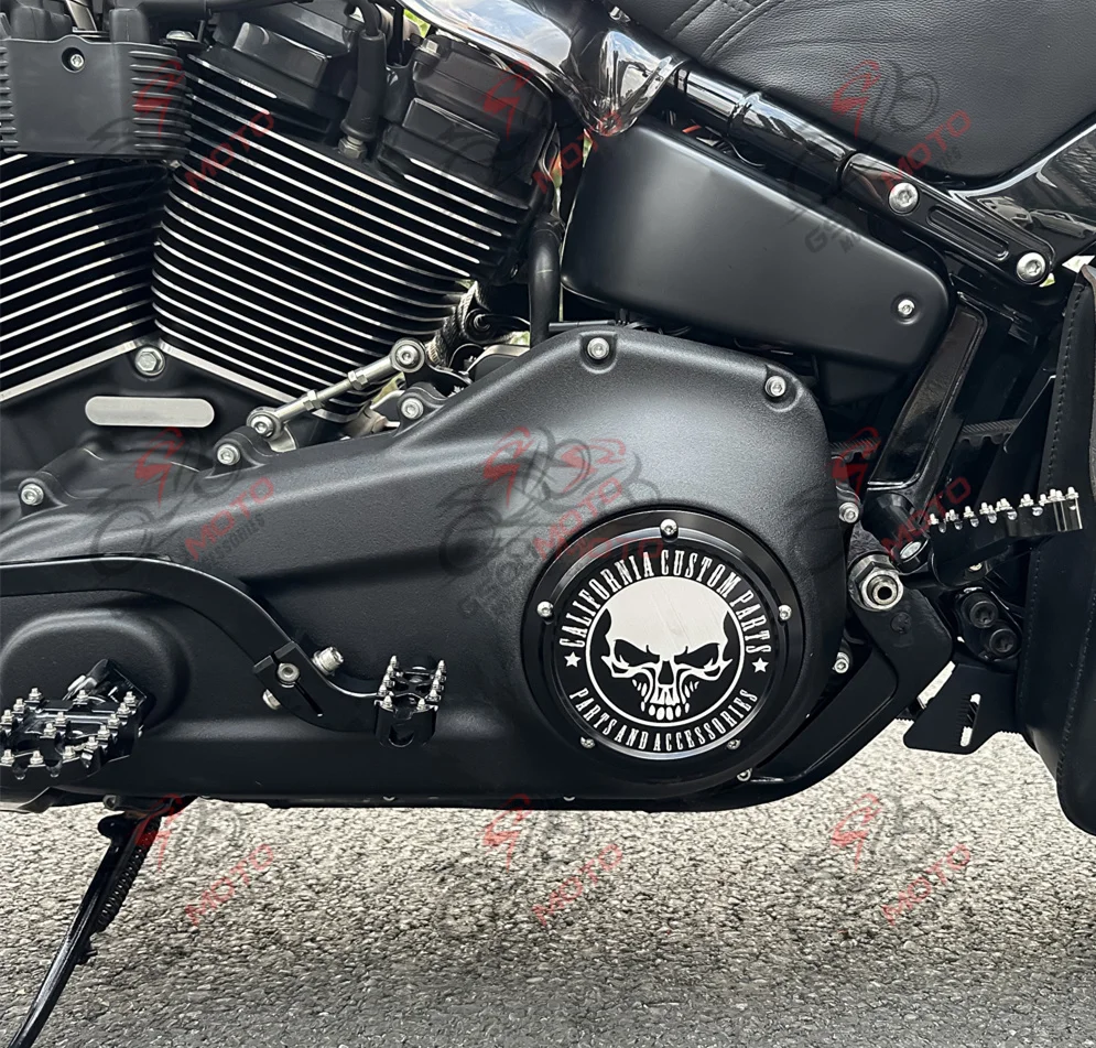 Фото Крышка двигателя Derby для Harley Electra Glide Ultra Dyna Softail Fat Boy Touring Road King Trike №3