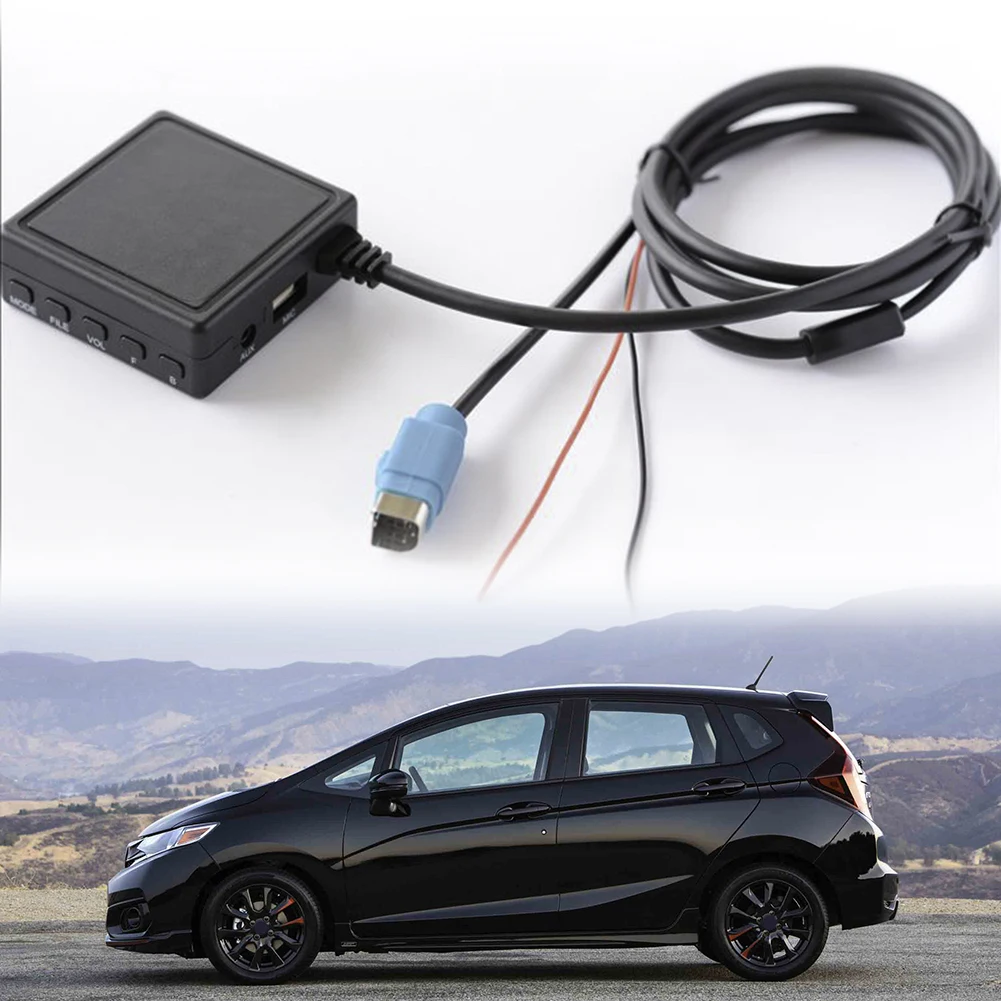 

Bluetooth Aux Receiver Cable Adapter For Alpine 2009+ CDE-W203Ri For Kfor CDE101E 102E 105E 104BTi 103BT 102Ri 101R/RM W203Ri