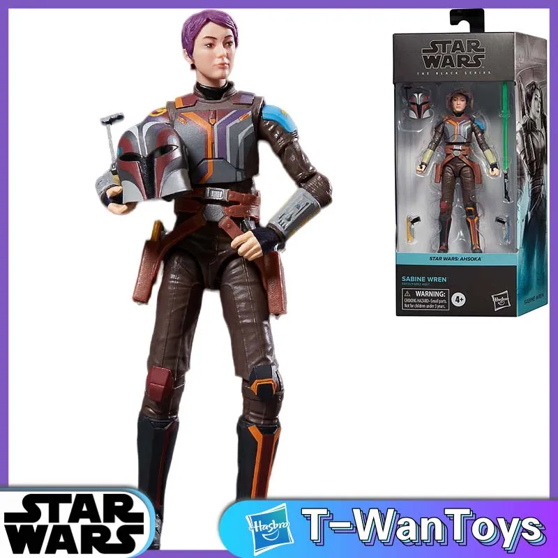 Hasbro Star Wars: Ahsoka New Live-Action Sabine Wren Black Series 6-Inch (15Cm) Collectible Action Figure