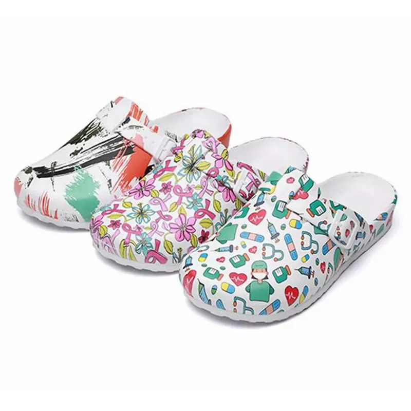 

New2022 Surgical Medical Slipper Women Doctor EVA Non-slip Nurse Clogs Medical Shoes Nursing Clogs SPA Beauty Salon Shoes 2022