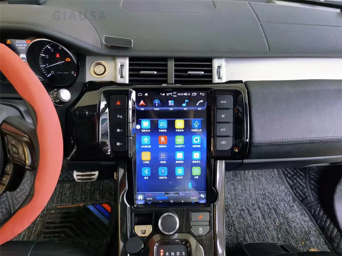 Автомобильный видеопроигрыватель на Android 12 1 дюйма радио для Land Rover Evoque 2012-2019