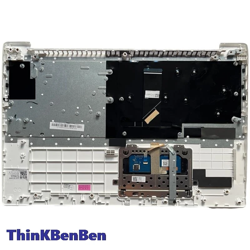 HB Hebrew (IL Israel) Белый верхний чехол для клавиатуры упор рук Lenovo Ideapad 330S 15 15IKB 15AST 15ARR