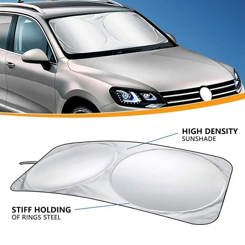 

Car Front Window Sunshade UV Protection Retractable Shade Sun Protector Windshield Visor Cover Car Interior Protection Supplies