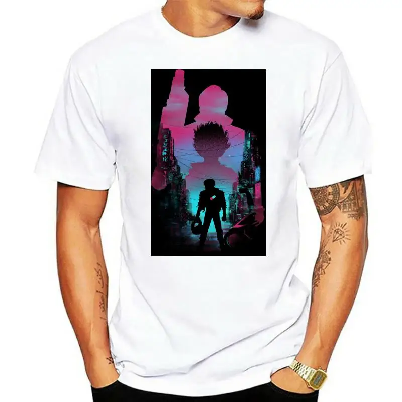 

Футболка мужская хлопковая с принтом Акира и капсулы, в стиле аниме