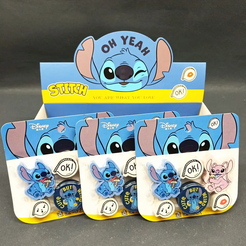 

Hot Disney Lilo & Stitch Anime Eraser Cartoon Eraser Writing Lovely School Supplies Office Stationery Student kid Children Gift