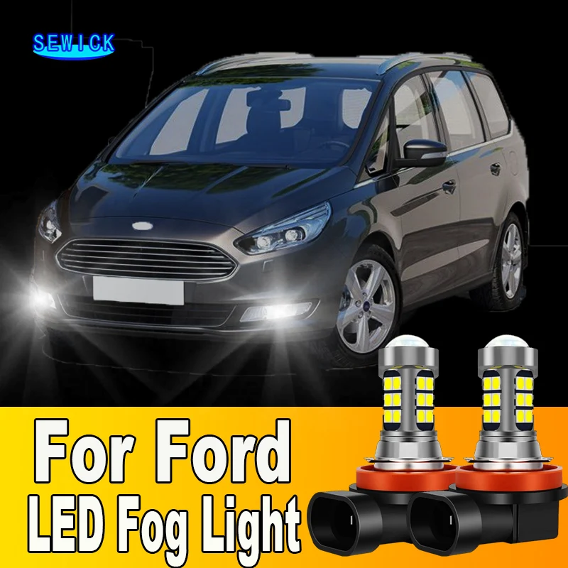 Совместимые светодиодные противотуманные фары с Ford Galaxy и Explorer Blub 9006 H10 лампы Canbus