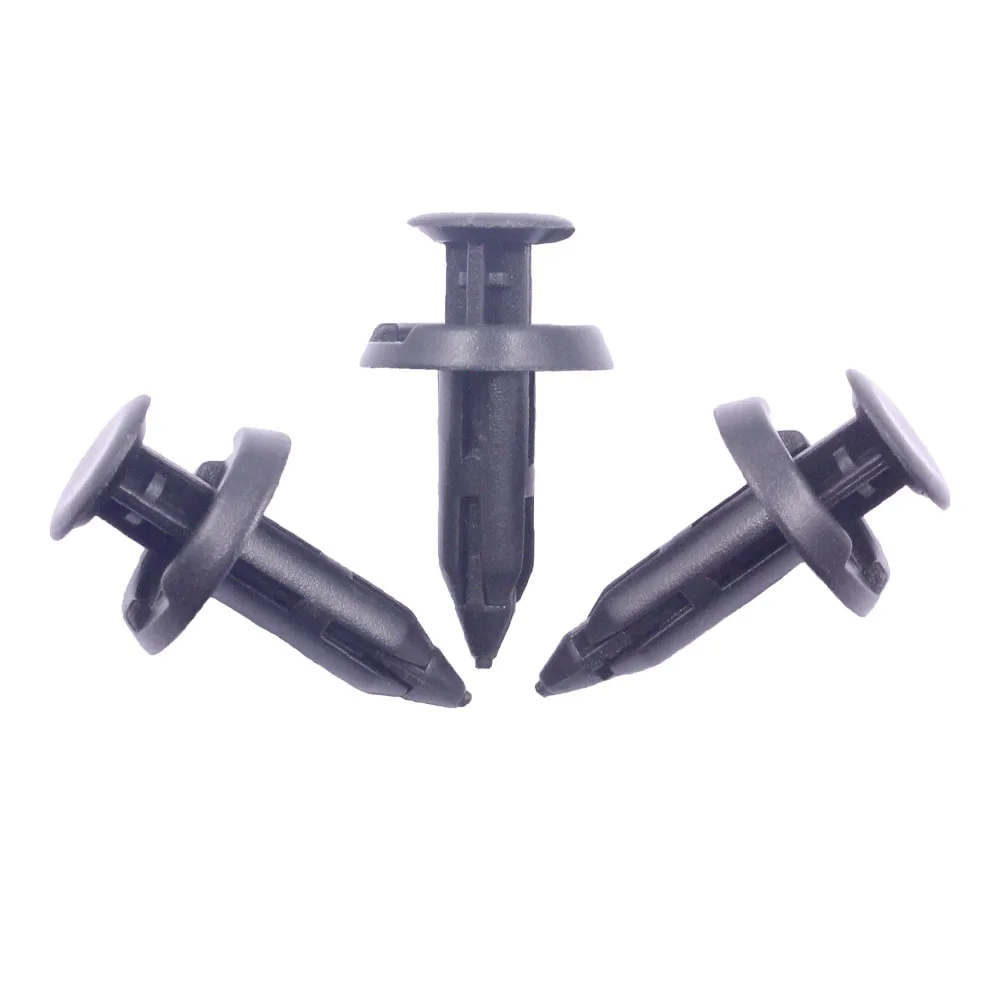 

6 мм пластиковый крепеж для бампера, заклепка, расширительный фиксатор, автомобильные зажимы для Toyota Camry Corolla Vios, колесная арка, кнопка для крыла